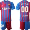 Barcelona Stadium Heimtrikot 2021-22 Herren Fußballtrikot in blau-3