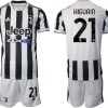 Günstige Fußballtrikots Juventus Heimtrikot 2022 mit Aufdruck Higuain 21-1