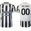 Günstige Fußballtrikots Juventus Turin Heimtrikot 2022 Kurzarm Weiss/Schwarz-1