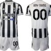 Günstige Fußballtrikots Juventus Turin Heimtrikot 2022 Kurzarm Weiss/Schwarz-3