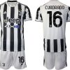 Günstige Fußballtrikots Juventus Turin Heimtrikot 2022 mit Aufdruck Cuadrado 16-1