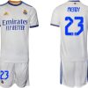 Real Madrid Heimtrikot 2022 weiß blau mit Aufdruck Mendy 23-1