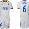 Real Madrid Heimtrikot 2022 weiß blau mit Aufdruck Nacho 6-1