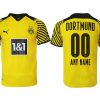 Borussia Dortmund Heimtrikot 2022 Herren Kurzarm gelb-1