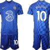 Günstige Fußballtrikots Chelsea F.C. 2022 Christian Pulisic 10# Heimtrikot Kurzarm-1