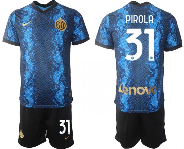 Inter Mailand Lorenzo Pirola #31 Kit Herren Heimtrikot Trikot + Shorts