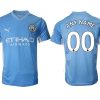 Manchester City Herren Personalisierte Fußball Heimtrikot Anpassbare Name und Nummer-1