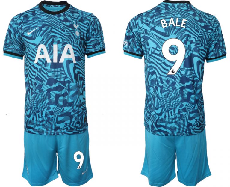 BALE #9 Herren Fußballtrikot Tottenham Hotspur 2022-23 Stadium Ausweichtrikot