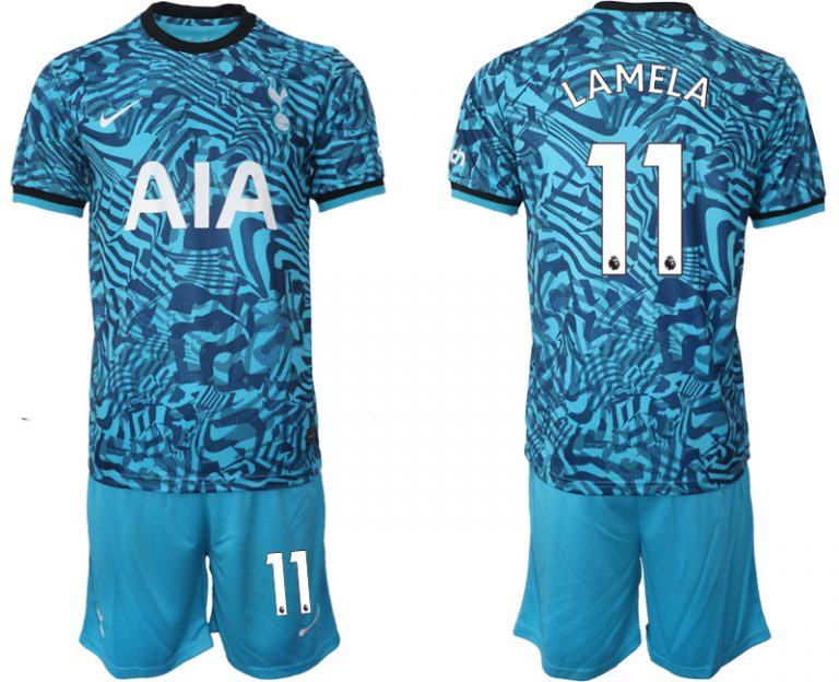 LAMELA #11 Herren Fußballtrikot Tottenham Hotspur 2022-23 Ausweichtrikot