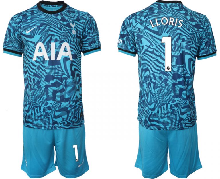 LLORIS #1 Herren Fußballtrikot Tottenham Hotspur 2022-23 Stadium Ausweichtrikot