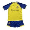 Kindertrikot Al-Nassr 2023-24 Fußballtrikots Trikotsatz